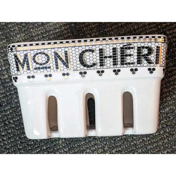 Anthropologie Other - Anthropologie Bistro Mosaic Tile MON CHERI Berry Basket Fruit Serving Bowl